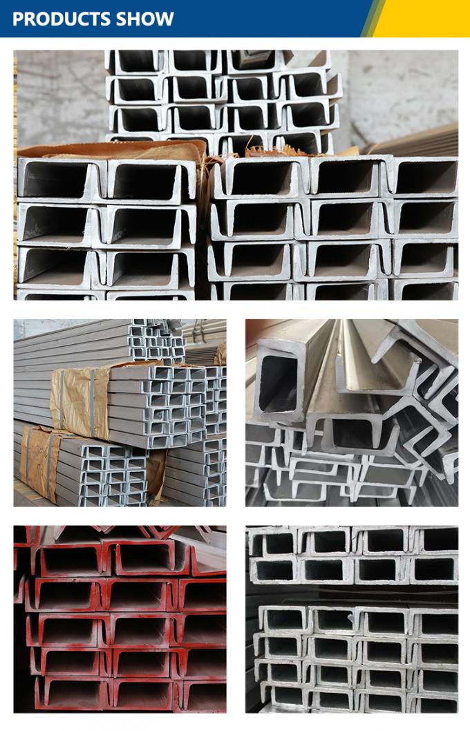 뜨거운 굴려진 ASTM A479 201 스테인레스 강 H 채널 위스는 마무리 0을 소금물에 절였습니다